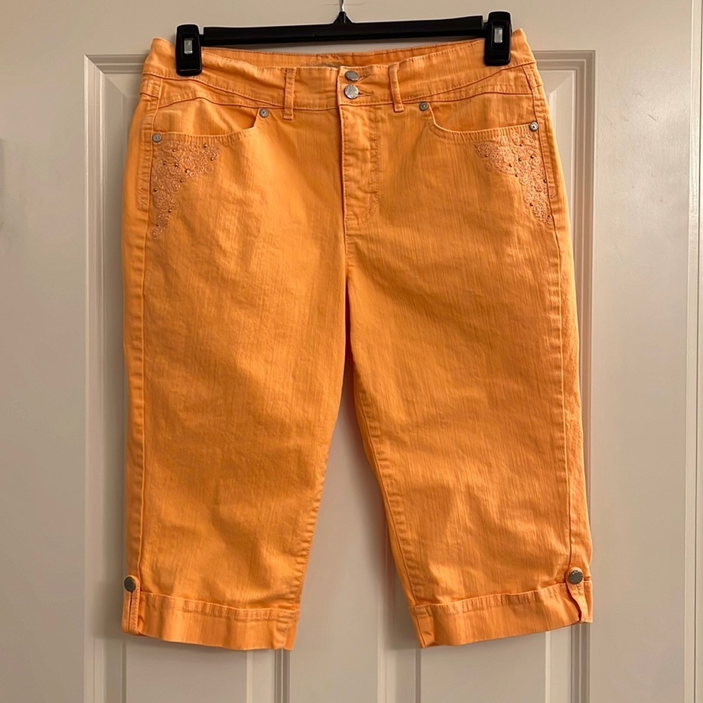 Hannah denim ladies capris